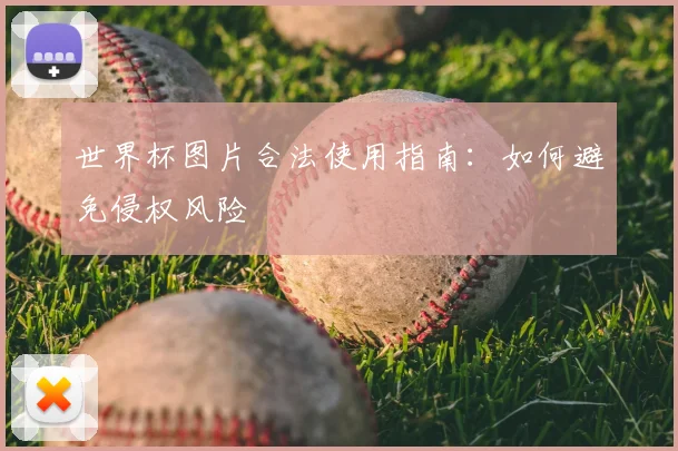 世界杯图片合法使用指南:如何避免侵权风险